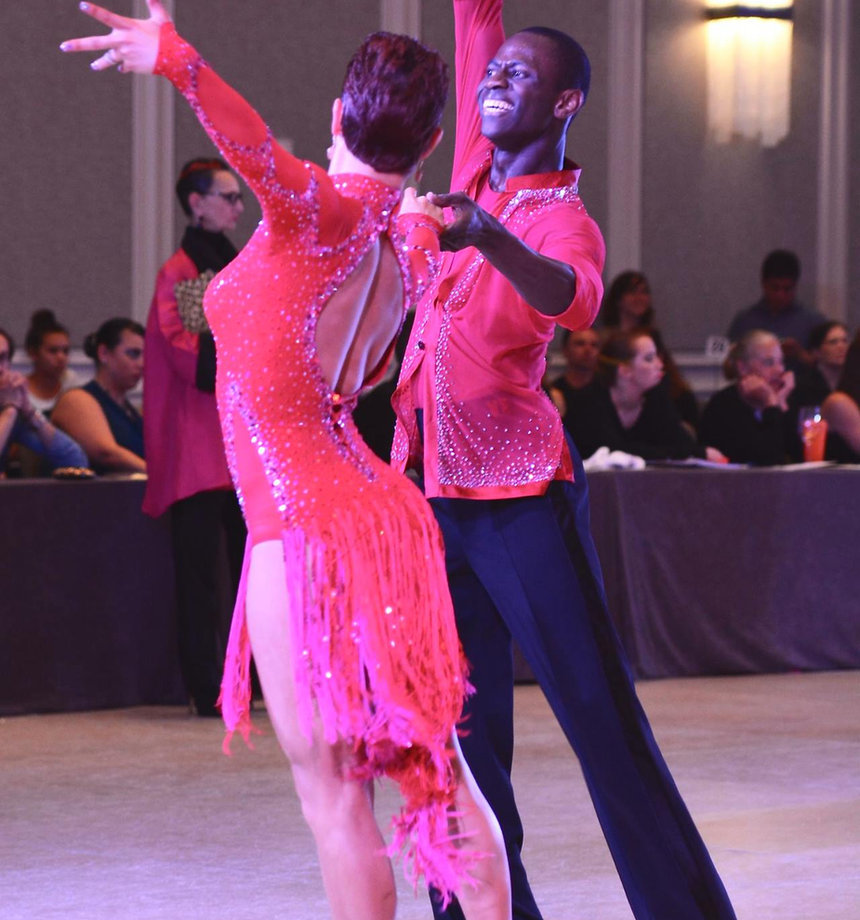 Ballroom dance lessons at Just Danze